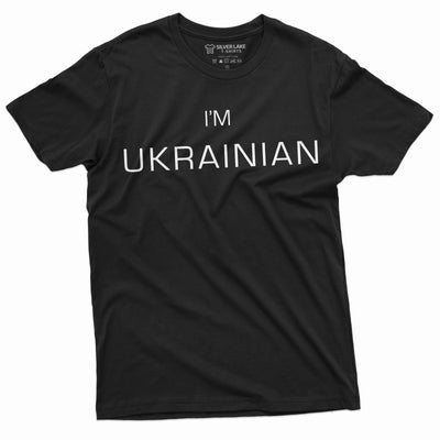 I'M Ukrainian T-shirt President Zelenskyy Ukraine Support Tee Shirt я українець Mens Womens Unisex Tee