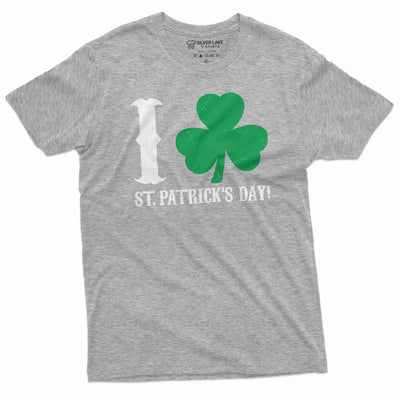 I clover St. Patrick's day T-shirt love Saint Patricks day tee shirt Paddy's day gifts