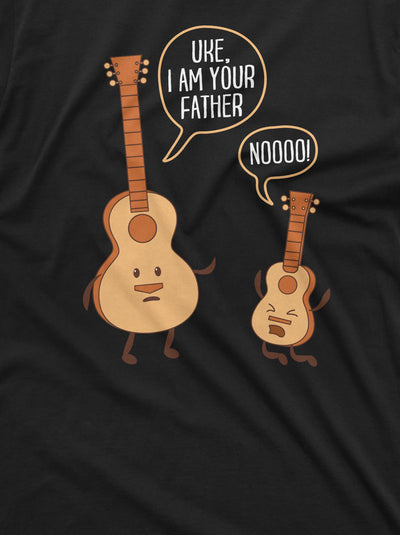 Guitar T-shirt Funny Ukulele I am your Father Shirt Guitarist gifts Music band Musician Tee