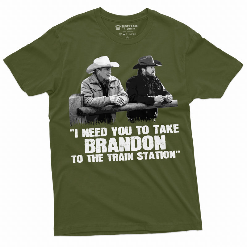 I Need You Take Brandon To The Train Station Funny Anti Joe Biden Shirt Anti Democratic Tee