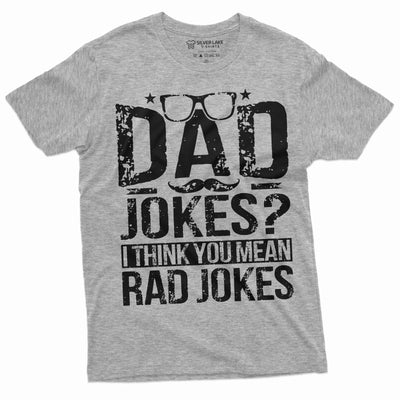 Men's Funny Father's Day Dad Jokes T-shirt Father daddy humorous saying Tee Shirt gift for him