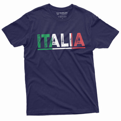 Italia T-shirt Italy Flag Coat of Arms Tee Shirt Repubblica Italiana Italian heritage National day Independence Tee | Dad mom gifts