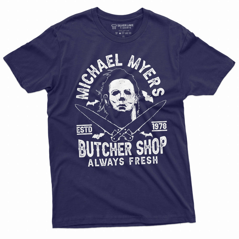 Michael Myers Halloween Shirt Horror Movie Shirt Butcher Shop Always Fresh Shirt Scary Halloween Tee