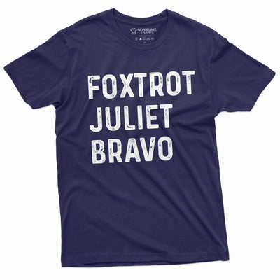 Men's Foxtrot Juliet Bravo Tee Shirt Anti Biden FJB Tshirt Trump 2024 Republican Party Tee Shirt