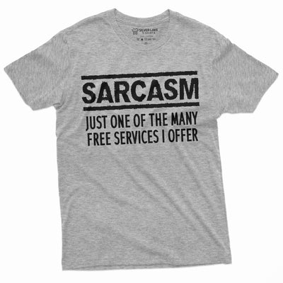 Sarcasm Services Funny Sarcastic Shirt Mens Womens Humor Birthday Gift Present Ideas For Him Her