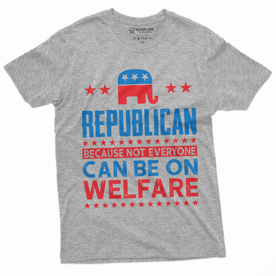 Men's republican Conservative T-shirt Anti Liberal Political Pro Trump 2024 Tee Shirt Unisex Mens Womens Tee - SilverLakeTshirts