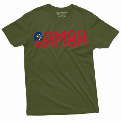 Men's Samoa T-shirt Samoa coat of arms  Samoa coat of arms flag patriotic country nation tee