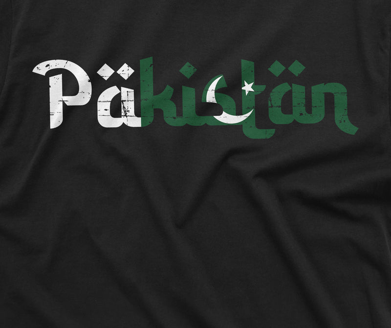 Pakistan T-shirt Pakistani Flag coat of arms Country nation T-shirt