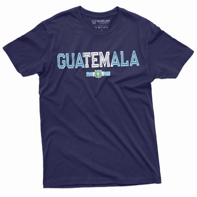 Guatemala T-shirt Guatemalan Flag Coat of Arms Tee Mens nation independence day Tee República de Guatemala | Dad Mom Grandpa Grandma Gifts