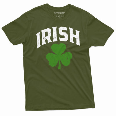 Irish St. Patrick's day shirt Clover Shamrock Saint Patricks day Tee Ireland patriotic shirt