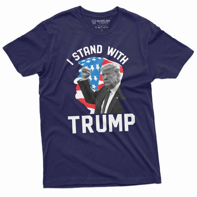 Men's I stand with Trump T-shirt DJT 2024 Arrest Tshirt Donald Trump Supporter Tee shirt Trump for president election Teeshirt