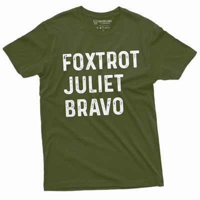 Men's Foxtrot Juliet Bravo Tee Shirt Anti Biden FJB Tshirt Trump 2024 Republican Party Tee Shirt
