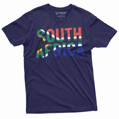 Men's South Africa Shirt South Africa Country Patriotic Flag Shirt South Africa National Tee