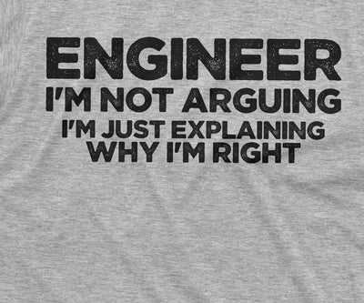 Men's Engineer T-shirt engineer funny gifts tee shirt engineering student gift shirt