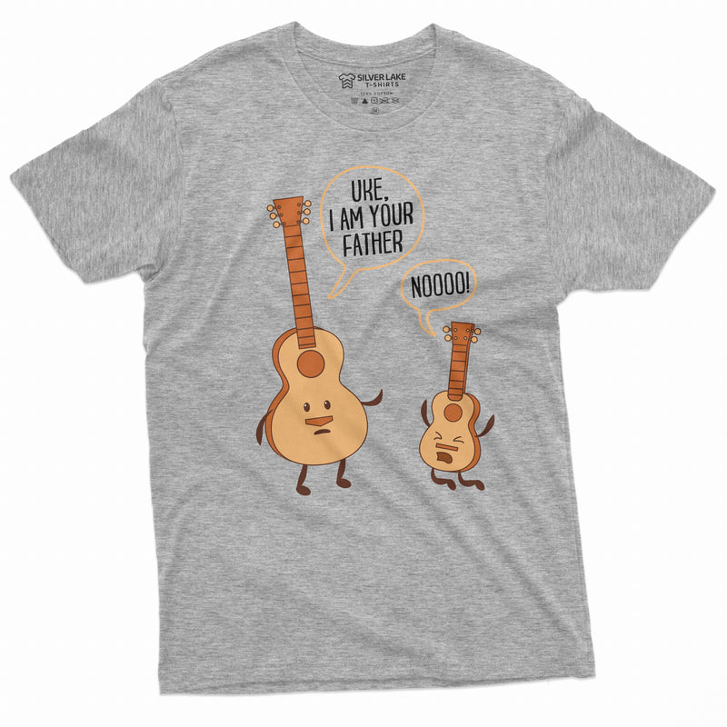 Guitar T-shirt Funny Ukulele I am your Father Shirt Guitarist gifts Music band Musician Tee