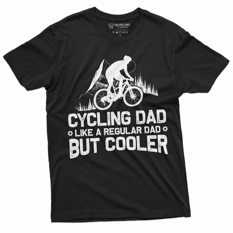 Cycling Dad T-shirt Biker Father&