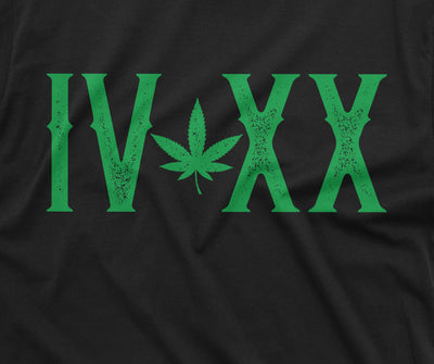 Men's Weed Marijuana Funny Shirt 4:20 Cannabis day Tee Shirt