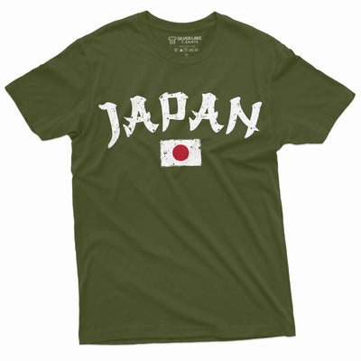 Japan T-shirt Men's Women's Unisex Japanese Flag National Patriotic Tee Shirt Nippon 日本 Nihon Tshirt
