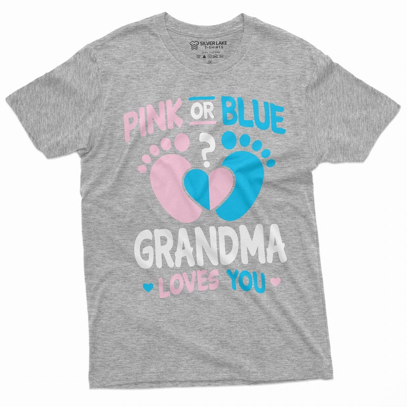 Personalized Gender Reveal Pink Or Blue baby Sex T-shirt Mommy Daddy Grandpa Grandma Auntie Sister Brother CUSTOMIZABLE Custom Name Tees