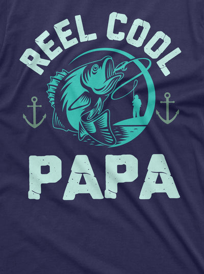 Cool Papa T-shirt Grandpa Dad Fishing Gift Shirts For Him Fisherman Forest Camping Birthday Gifts for Papa