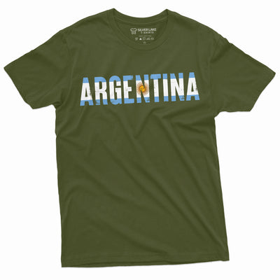 Argentina T-shirt Argentinian Flag National Patriotic Tee shirt Diaspora independence day Tee shirt Argentine Republic Tee