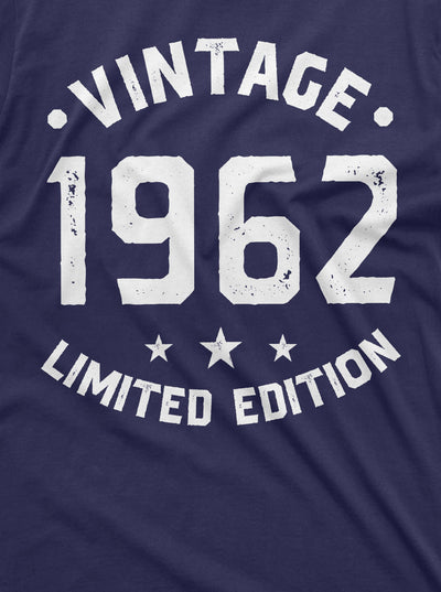 Men's Custom Birthday Anniversary T-shirt Vintage CUSTOM YEAR Tee Shirt Limited Edition Dad Grandpa Husband Bday Gift shirt
