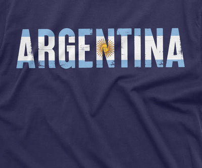 Argentina T-shirt Argentinian Flag National Patriotic Tee shirt Diaspora independence day Tee shirt Argentine Republic Tee
