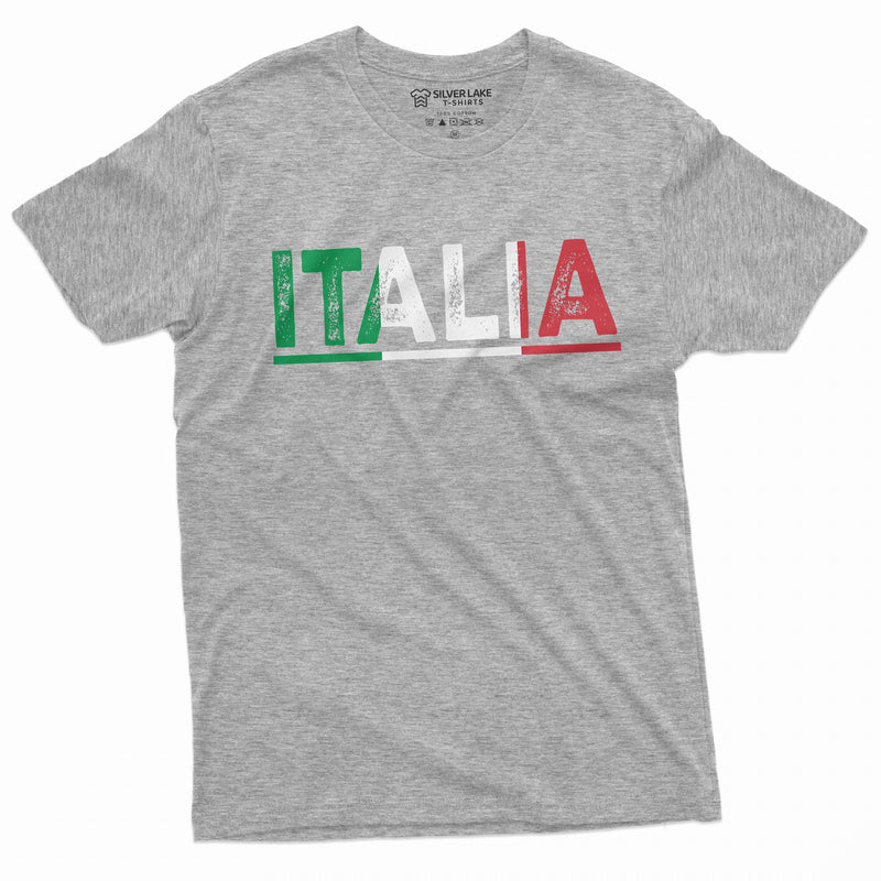 Italia T-shirt Italy Flag Coat of Arms Tee Shirt Repubblica Italiana Italian heritage National day Independence Tee | Dad mom gifts
