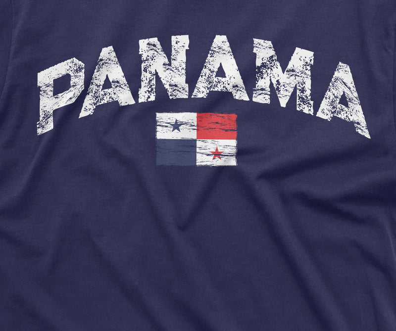 Panama T-shirt Panamá  Flag Coat of Arms Tee Shirt Nation Patriotic Tee Mens Womens Panama shirt