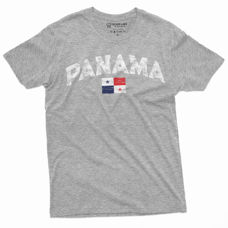 Panama T-shirt Panamá  Flag Coat of Arms Tee Shirt Nation Patriotic Tee Mens Womens Panama shirt