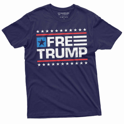 Free Trump Shirt Trump Patriotic Tee USA Flag T-Shirt Donald Trump arrest inditement T-Shirt