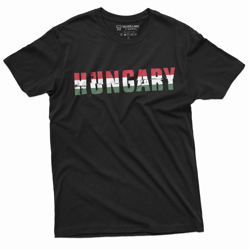 Hungary T-shirt Magyarország Mens Womens Tee Shirt Hungarian Flag Coat of Arms Patriotic Tee Independence day Tshirt - SilverLakeTshirts