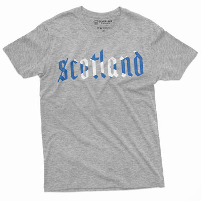 Scotland T-shirt Scottish Flag Alba Patriotic Tee Shirt Scot Symbolism Coat of arms Tee Shirt