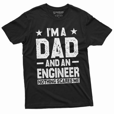 Dad Engineer T-shirt I am a dad and an engineer funny father's day gift Birthday tee shirt