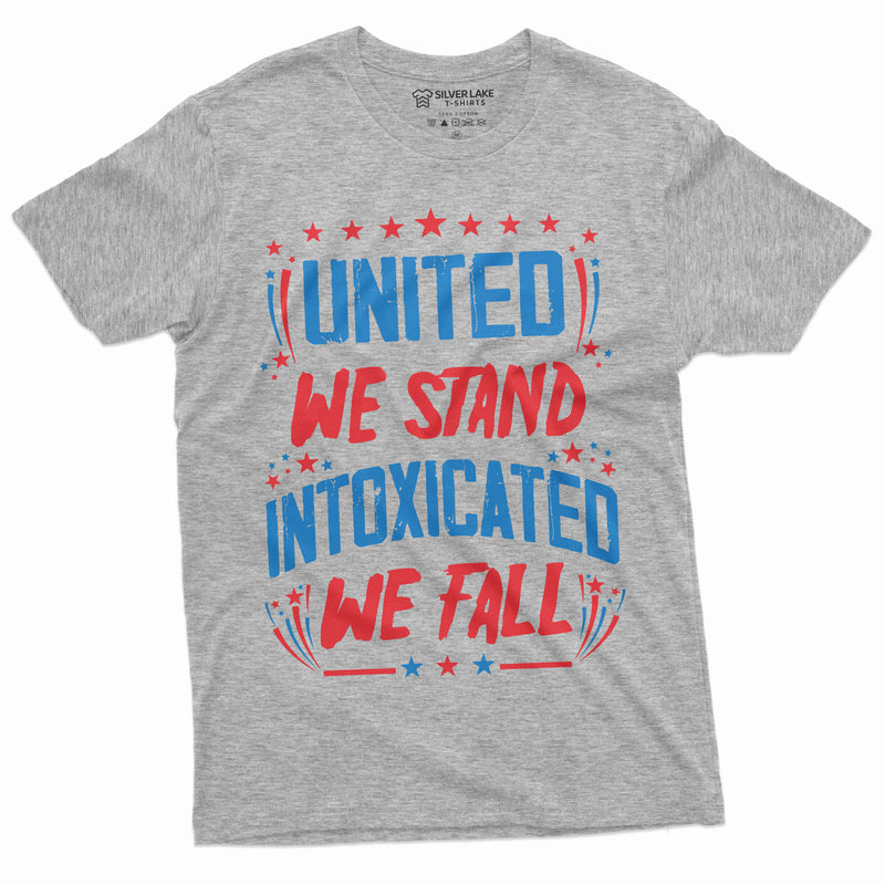 4th of July T-shirt, independence day t-shirt, fourth t-shirt, United we stand shirt, Parting shirt, 4th party tee, party drinking shirt