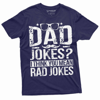 Men's Funny Father's Day Dad Jokes T-shirt Father daddy humorous saying Tee Shirt gift for him