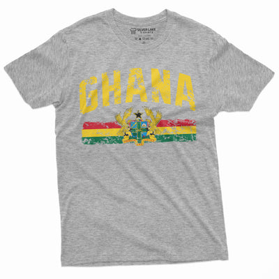 Men's Ghana T-shirt Gaana Adehyeman Patriotic Tee Shirt Country Nationality Gift Tee Football Soccer Tee