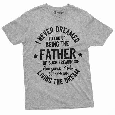 Men's Father's Day humor shirt Gift for Husband Papa Daddy Shirt Gift from kids daughter son T-shirt