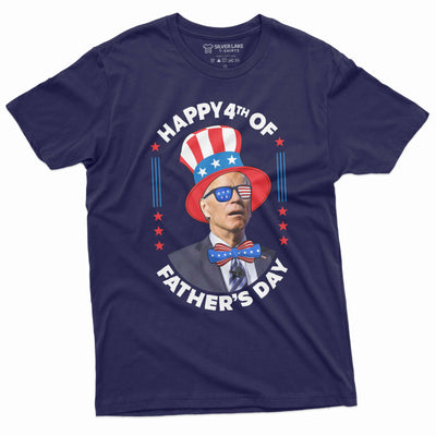 Men's Funny Anti Biden Happy 4th of Father's day shirt Political Joe Biden Tee Republican party tee