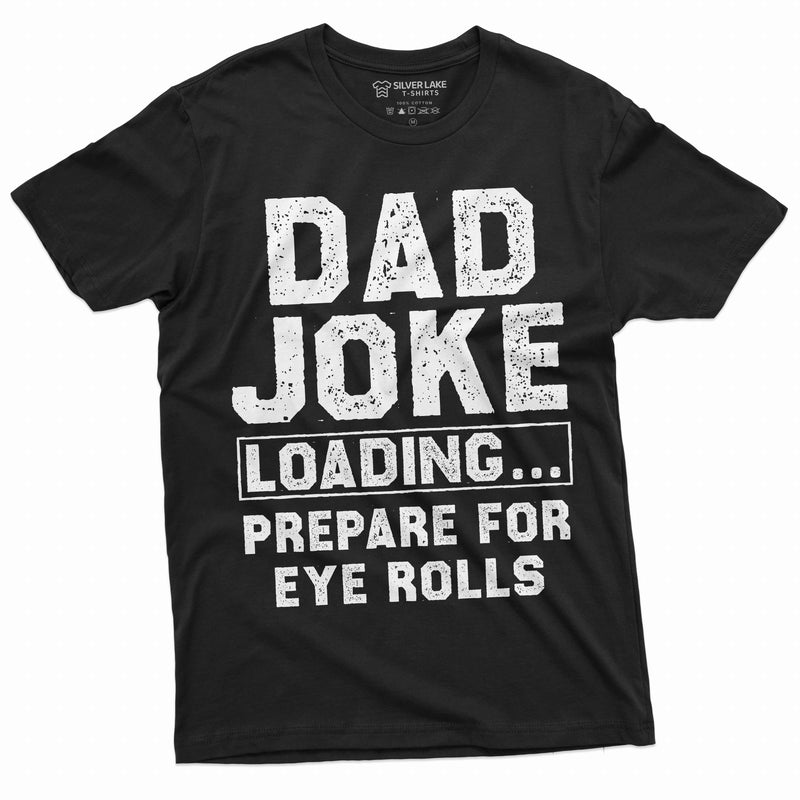 Dad Gifts for Christmas Funny Dad joke eye rolls Tee shirt Men&