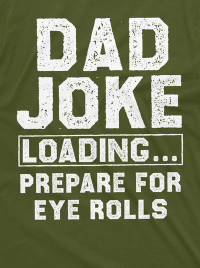 Dad Gifts for Christmas Funny Dad joke eye rolls Tee shirt Men's Father's day papa daddy tee shirt