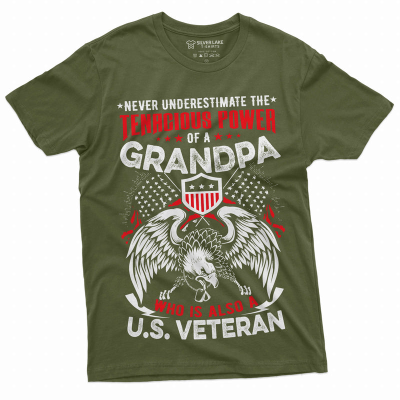 Grandpa T-shirt veteran&